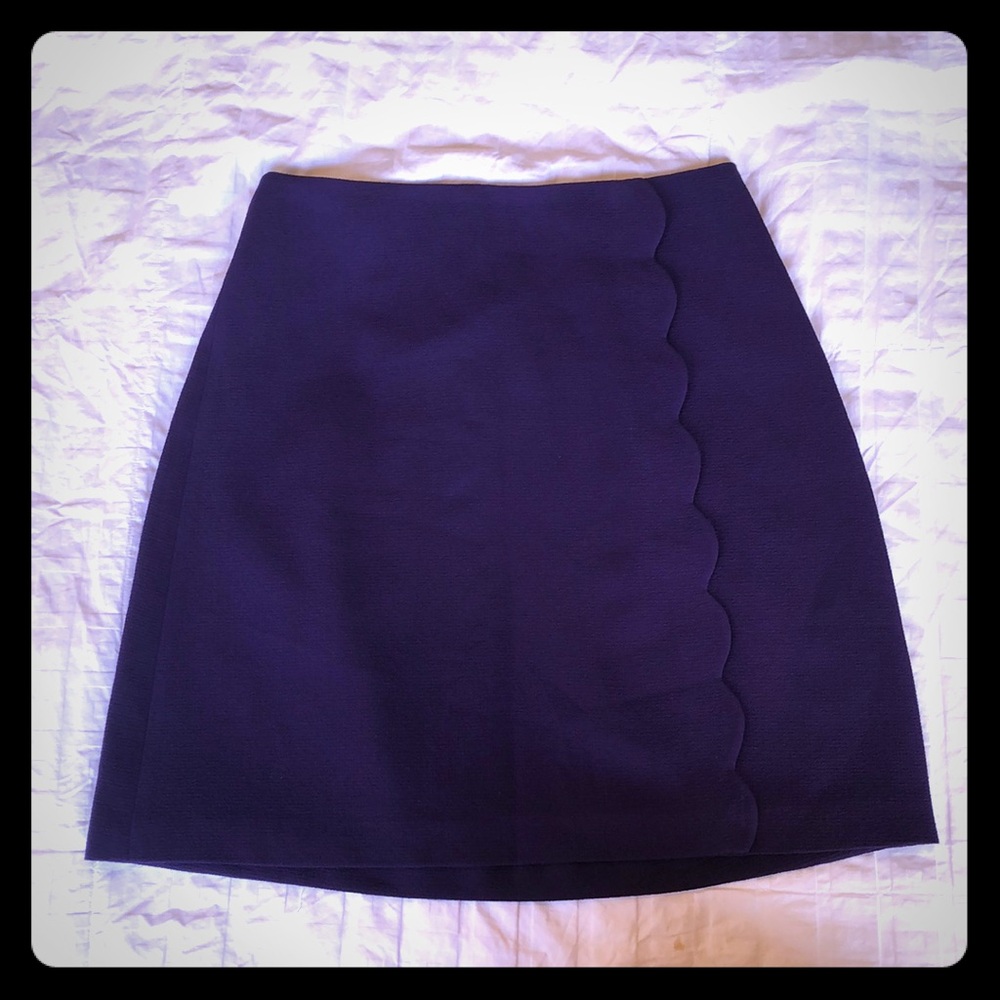 Club Monaco purple skirt